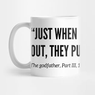 the godfather Mug